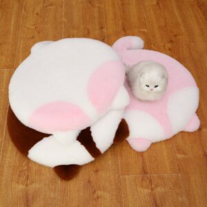 Fluffy Cat Memory Foam Seat Cushion