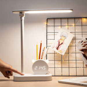 Multifunctional Desk Light With Clock
