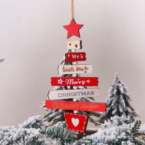 Wooden Christmas Tree Decoration Board