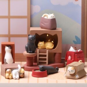 【BLIND BOX】 Japanese Mischievous Cat Series