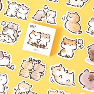 Sticker Pack – Cheeky Cats Stickers (45pcs)