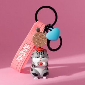 WUHUANG Chubby Cat Keychain