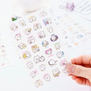 Sticker Pack – Smiley Cat