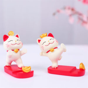 Fortune Lucky Kitten Phone Stand