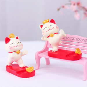 Fortune Lucky Kitten Phone Stand