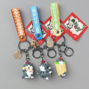 WUHUANG Chubby Cat Keychain 2.0