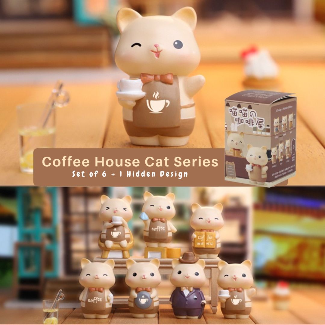 【BLIND BOX】Coffee House Cat Series