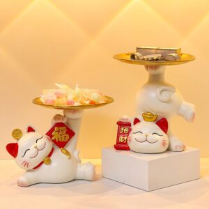 Fortune Lucky Cat Paw Tray