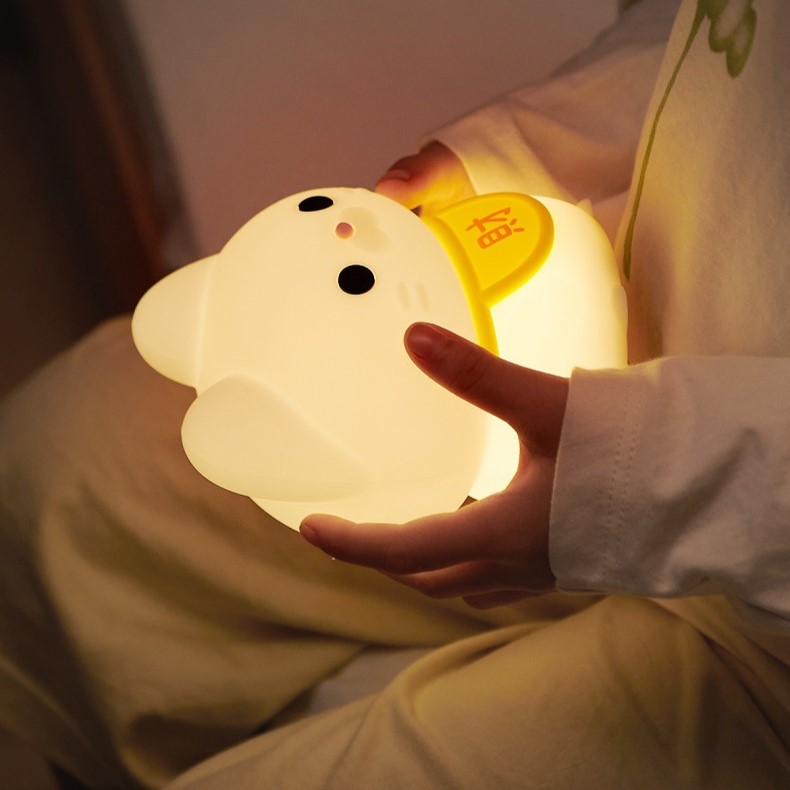 Tap Tap Lucky Cat Rechargeable Night Light