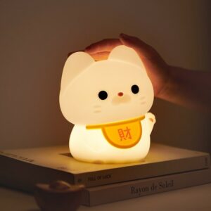 Tap Tap Lucky Cat Rechargeable Night Light