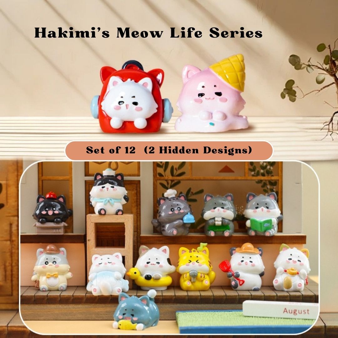 【BLIND BOX】 Hakimi’s Meow Life Series
