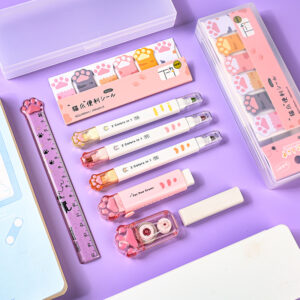 Cat Paw Stationery Set