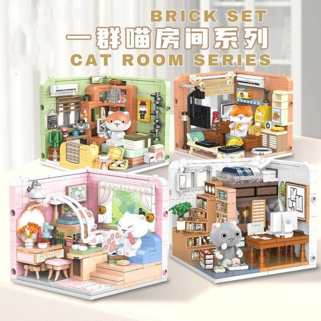 Cat Room Series Brick Set