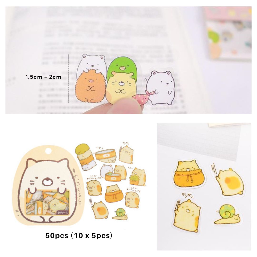 Sticker Pack – Sumikko Gurashi (50pcs)