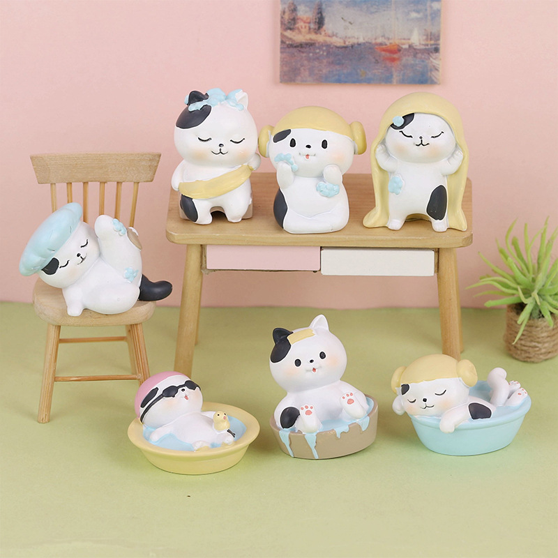 【BLIND BOX】 Bathing Cat Series