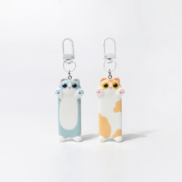 Long Cat Keychain