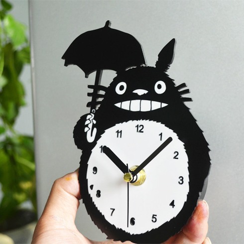 Fridge Magnet Totoro Clock