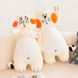 Annoyed Long Arm Cat Plushie (75cm)