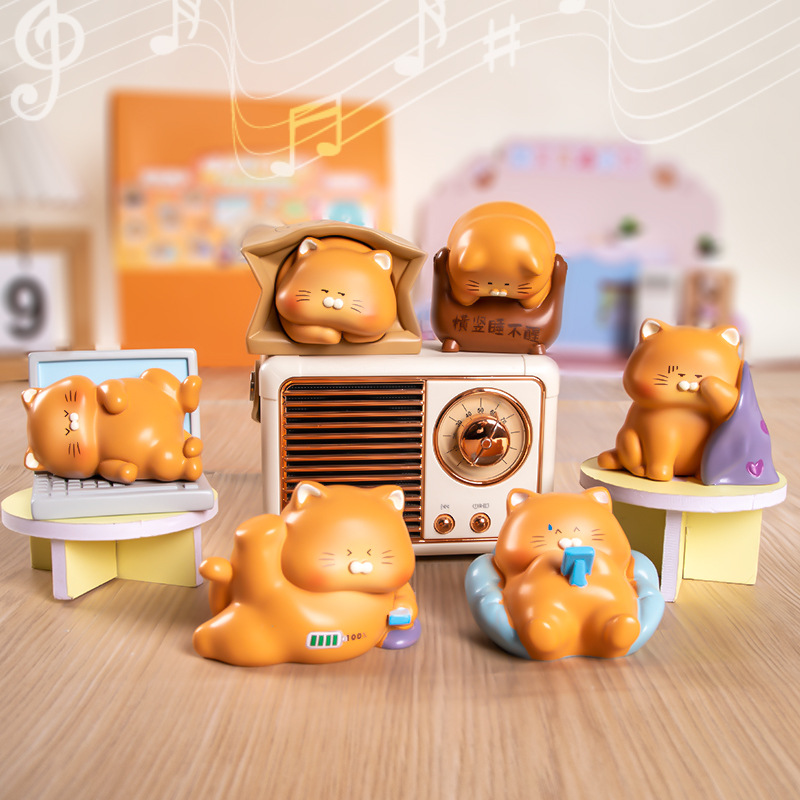 【BLIND BOX】 Chubby Orange Cat Worker Series 2.0