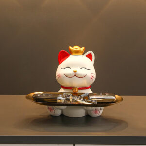 Fortune Lucky Cat Long Tray