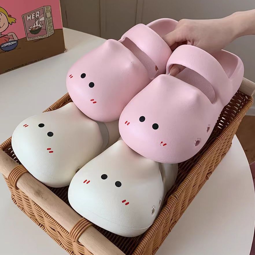 Cat Head Slippers