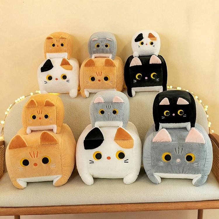 Cube Cat Plushie