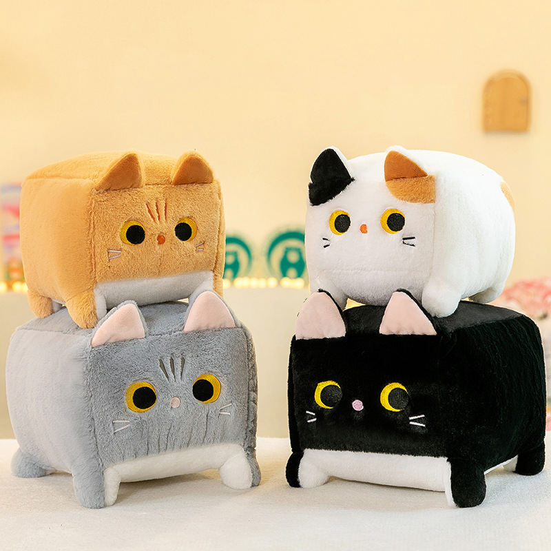 Cube Cat Plushie