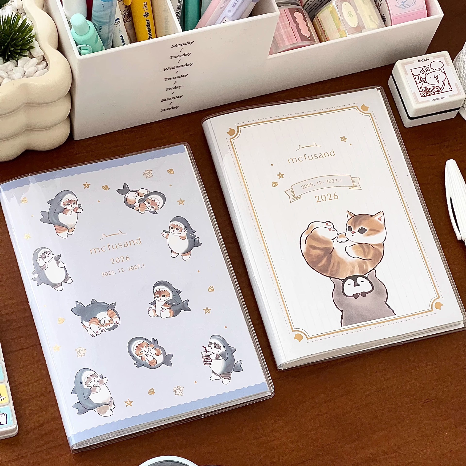 2026 Mofusand Cat Planner Journal Book