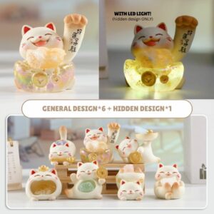 【BLIND BOX】 Fortune Lucky Cat With Crystal