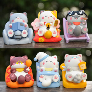 Sofa Cat Figurine